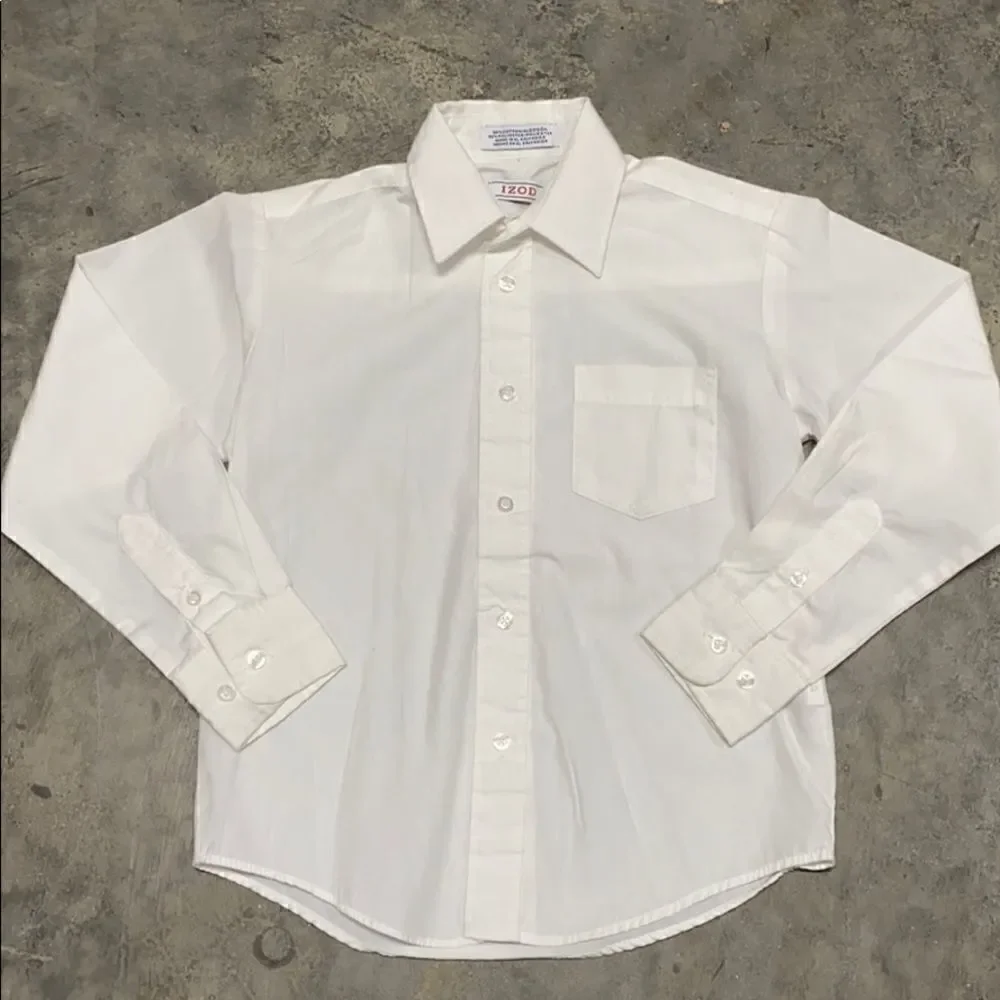 Bundle IZOD Boys Button Down Shirts 8 Reg